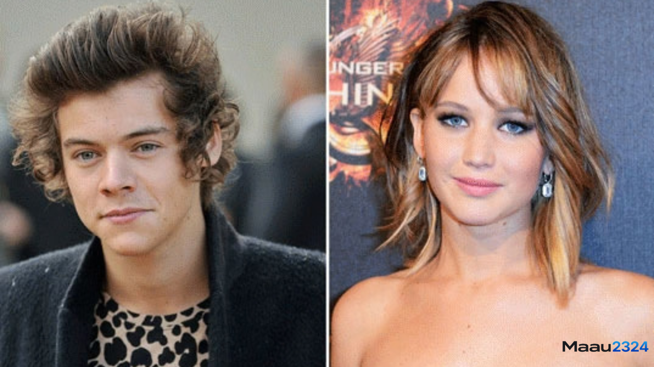 Harry Styles and Jennifer Lawrence